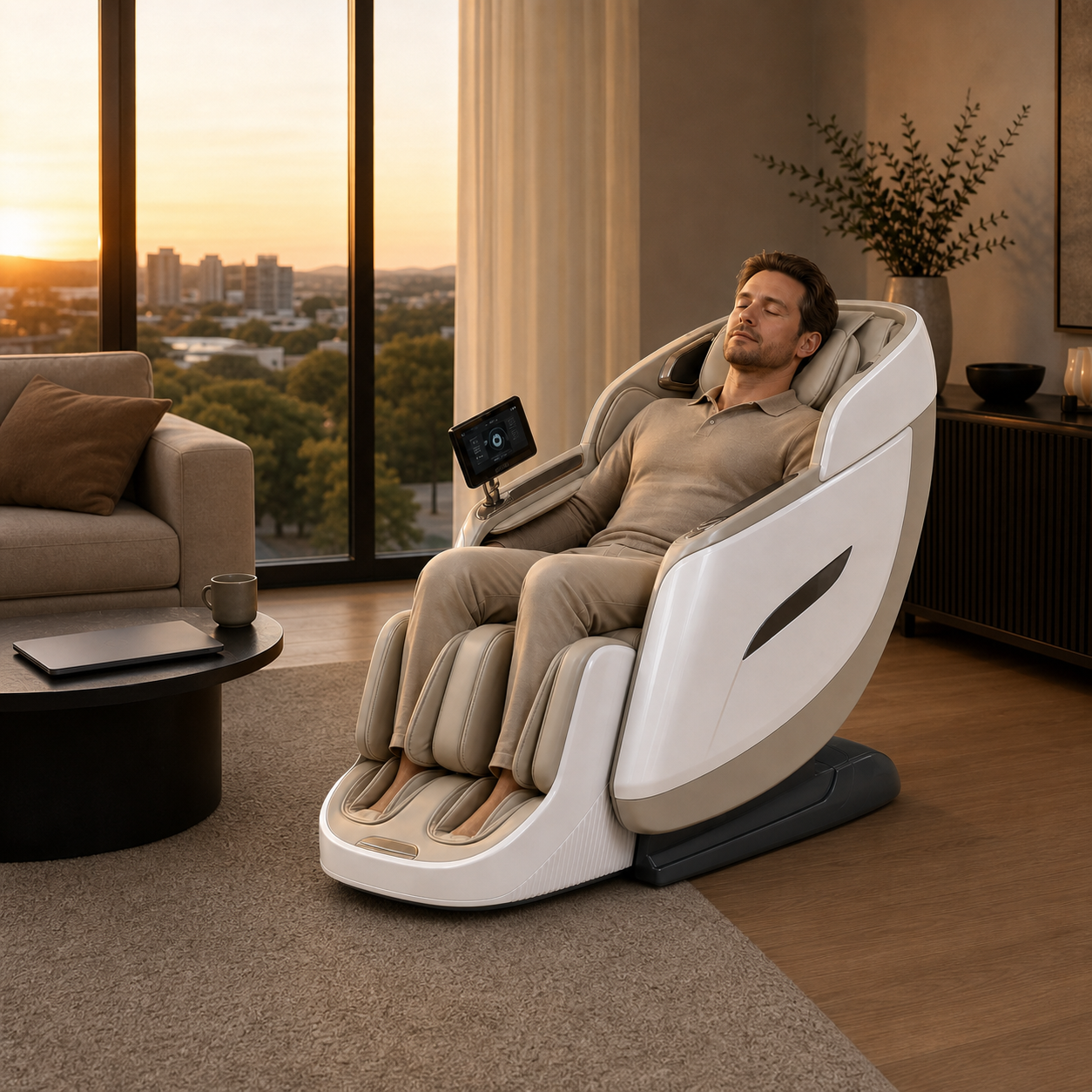 Livara Smart Full-Body Massage Chair - Daily Comfort, Capsule Design, Home Relaxation