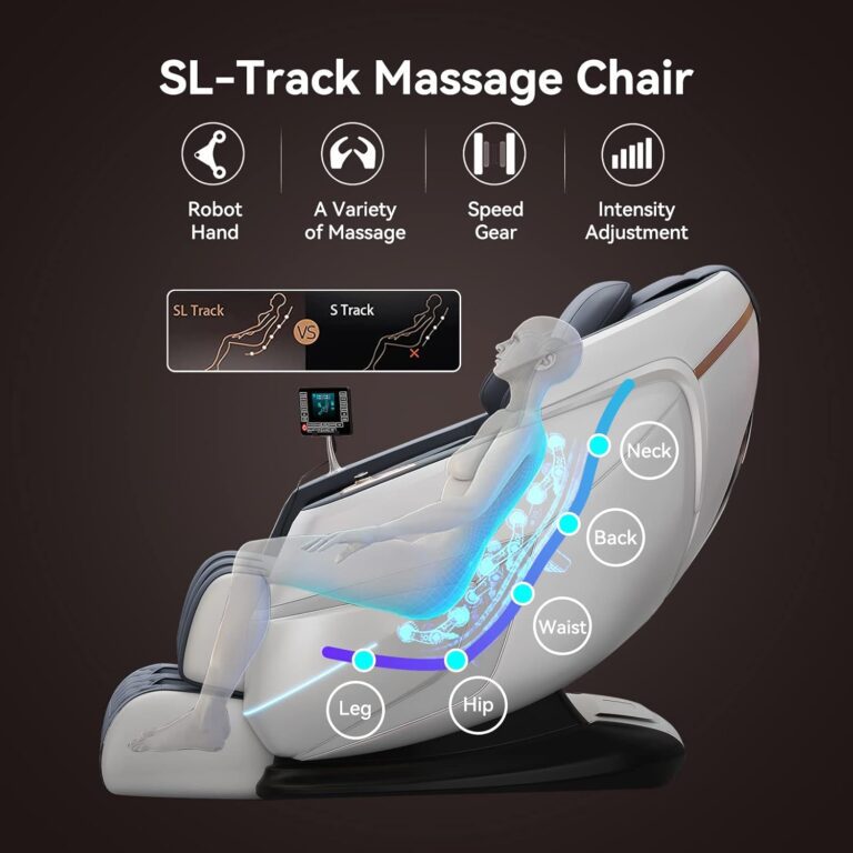 Livara Zero-Gravity Massage Chair - Daily Comfort, SL-Track, Back Heating
