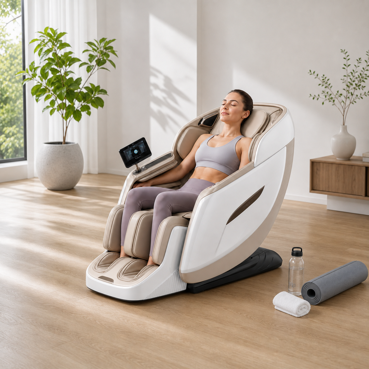 Livara Smart Full-Body Massage Chair - Daily Comfort, Capsule Design, Home Relaxation
