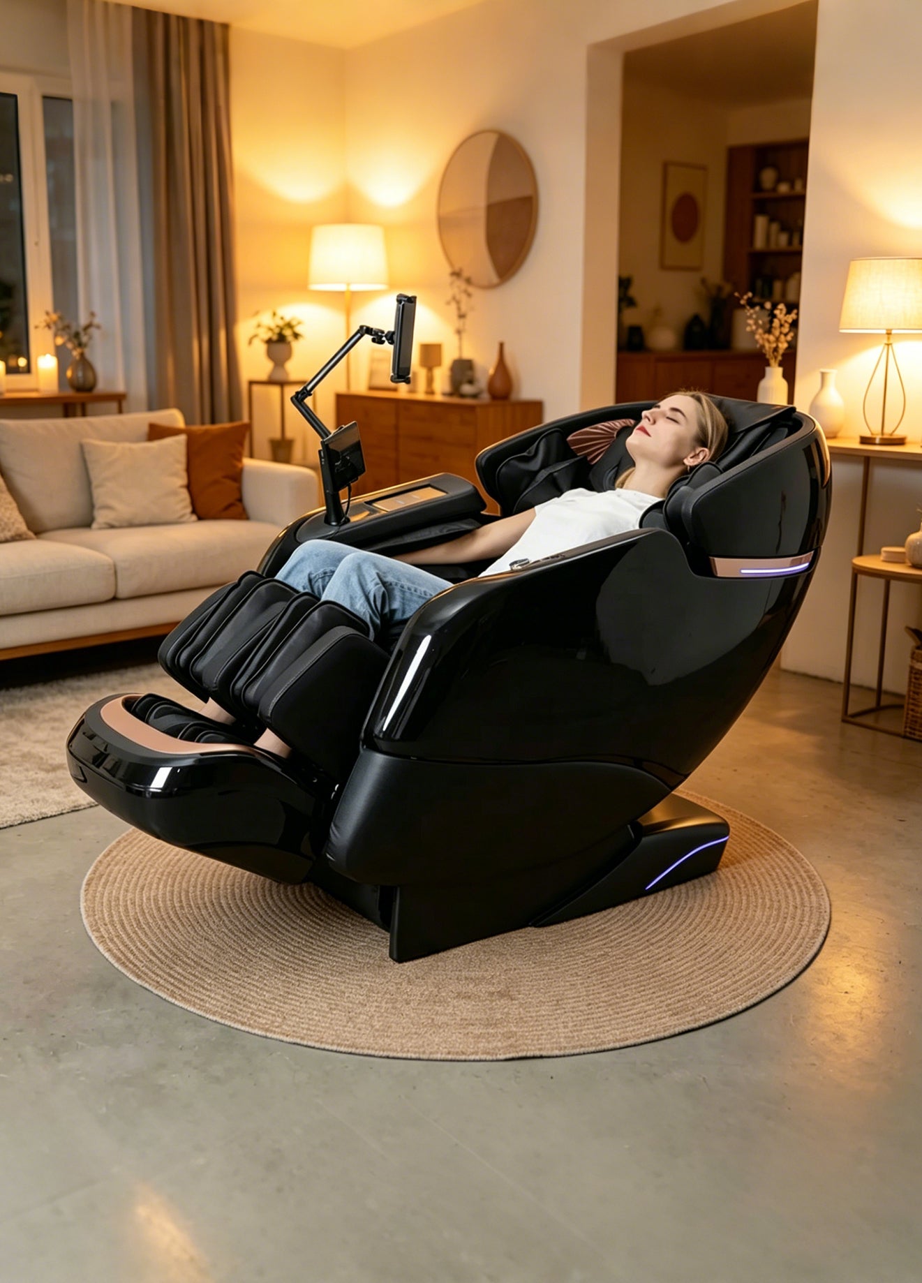 Livara 3D Full-Body Massage Chair - Daily Comfort, Body Detection, Capsule Design