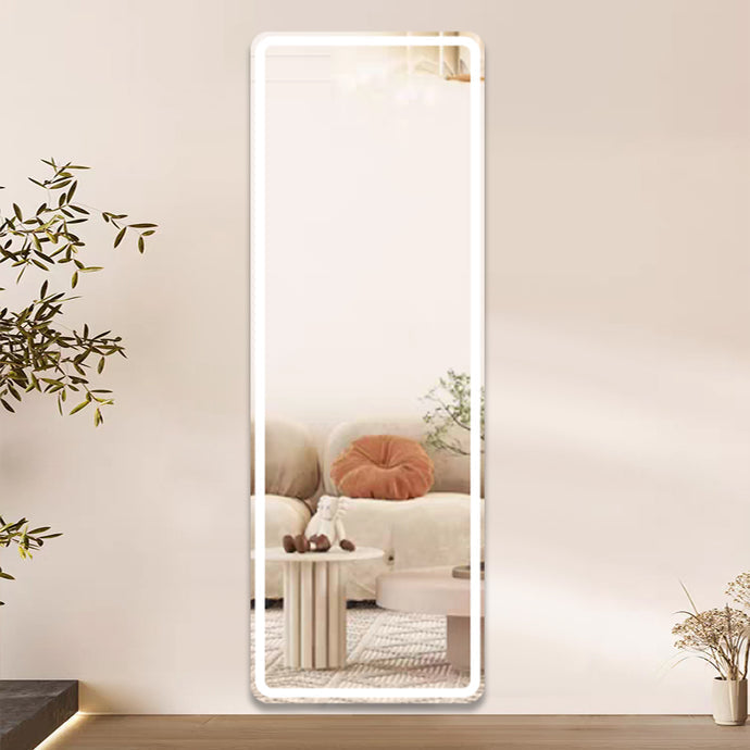 Livara LED Full-Length Mirror - Bedroom & Hallway, Integrated Lighting