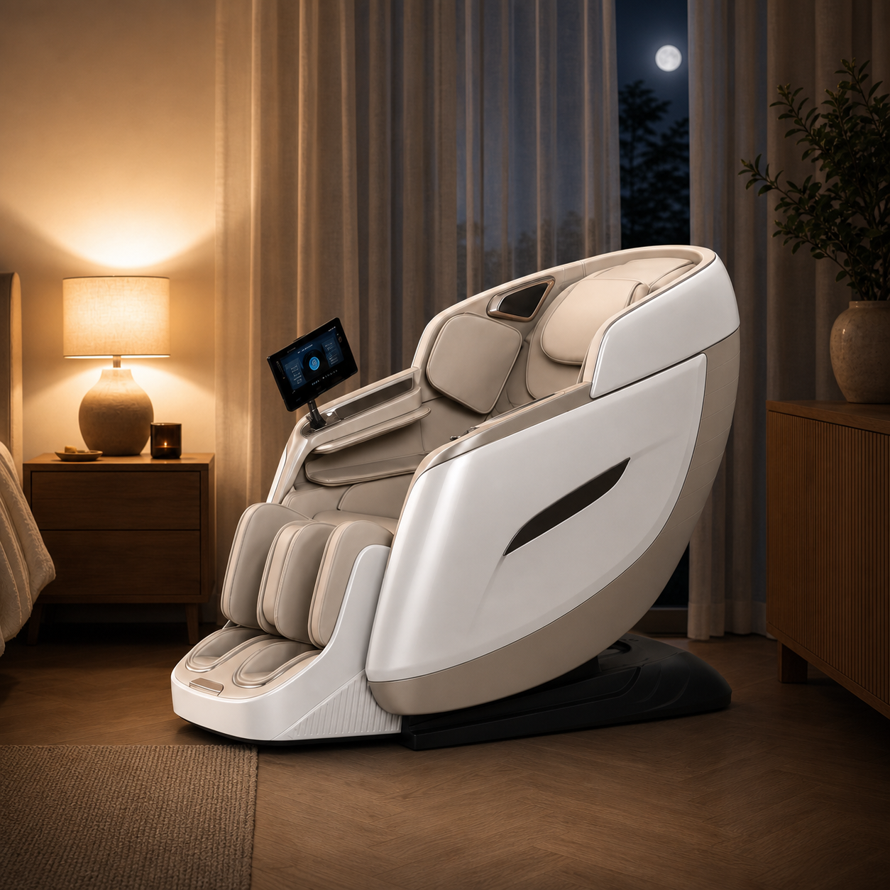 Livara Smart Full-Body Massage Chair - Daily Comfort, Capsule Design, Home Relaxation