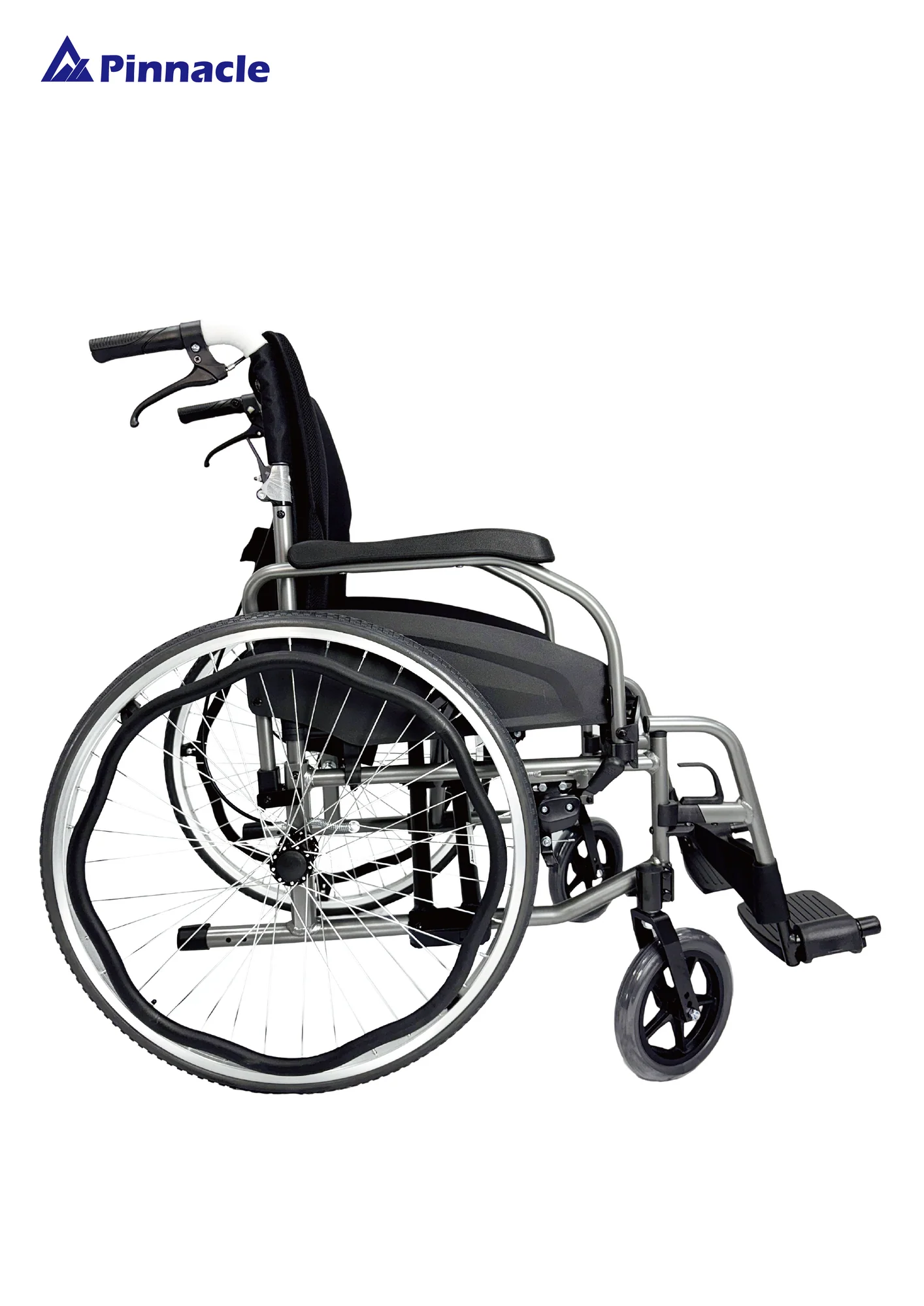 Able-Living Aluminium Self-Propelling Wheelchair - Daily Mobility, 115kg Capacity