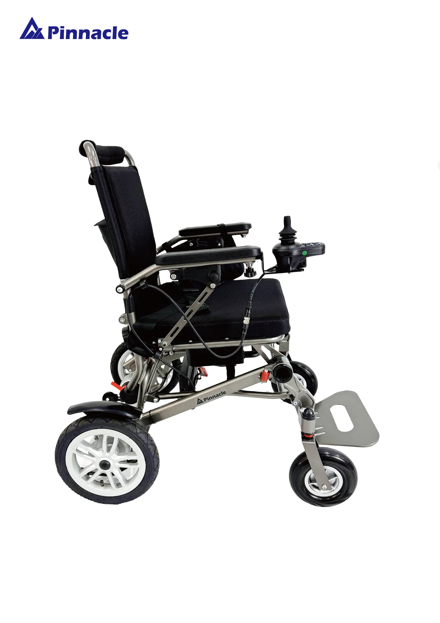 Able-Living Aluminium Foldable Electric Wheelchair - Outdoor Mobility, Dual Motors, Suspension