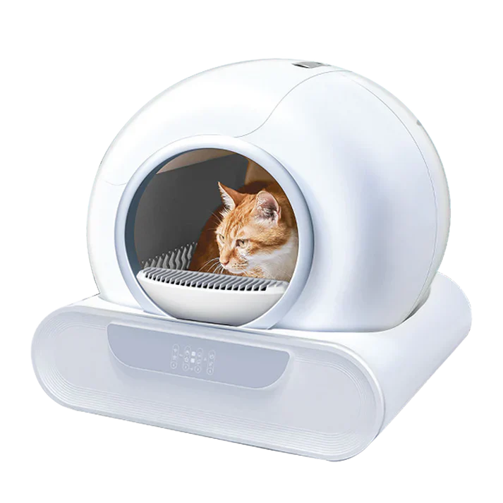 Livara Smart Wi-Fi Self-Cleaning Cat Litter Box - Daily Use, Quiet Operation, Safety Sensors