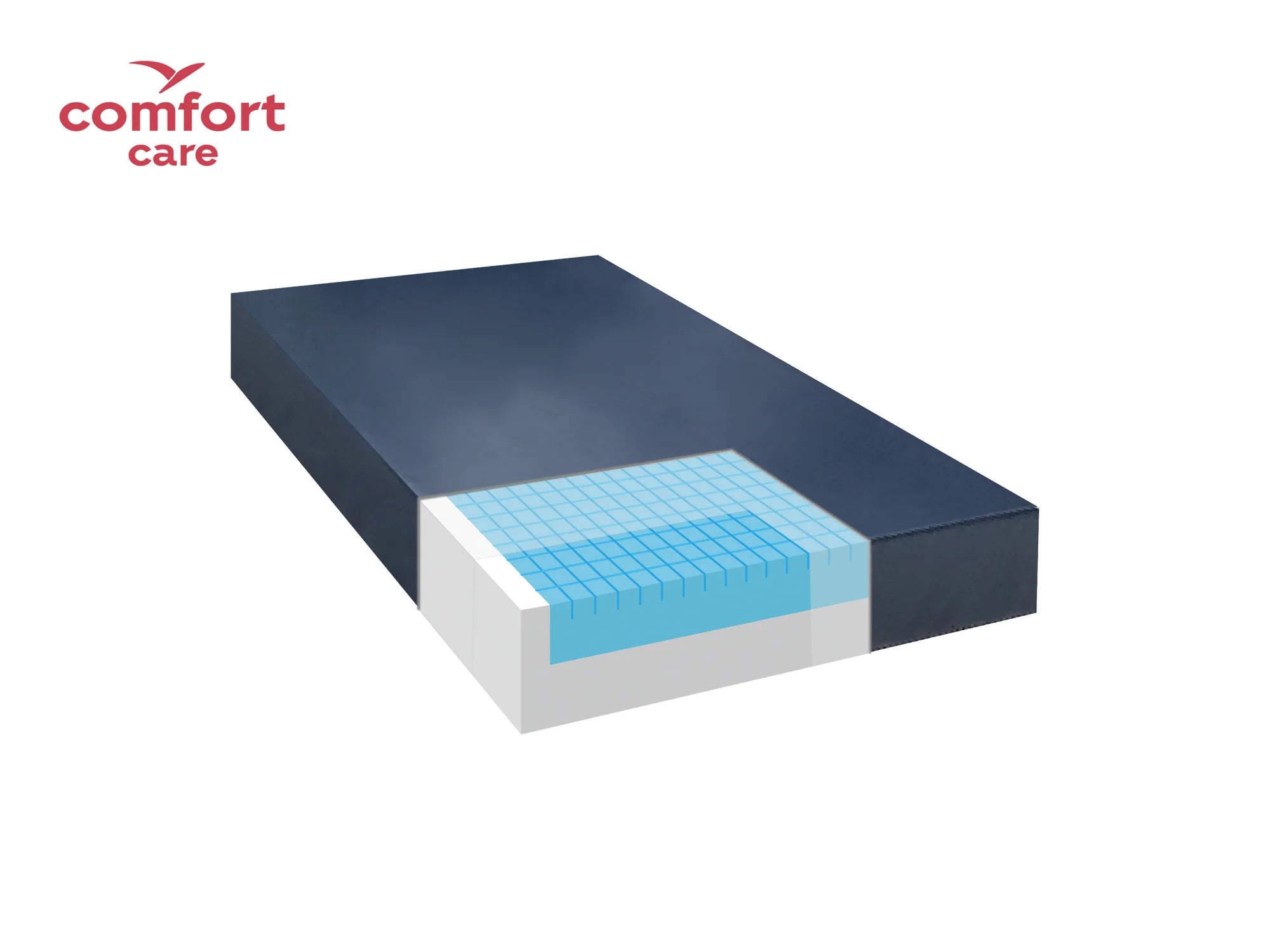 Able-Living Cooling Gel Memory Foam Mattress - Bedroom Comfort, Dual-Layer Support