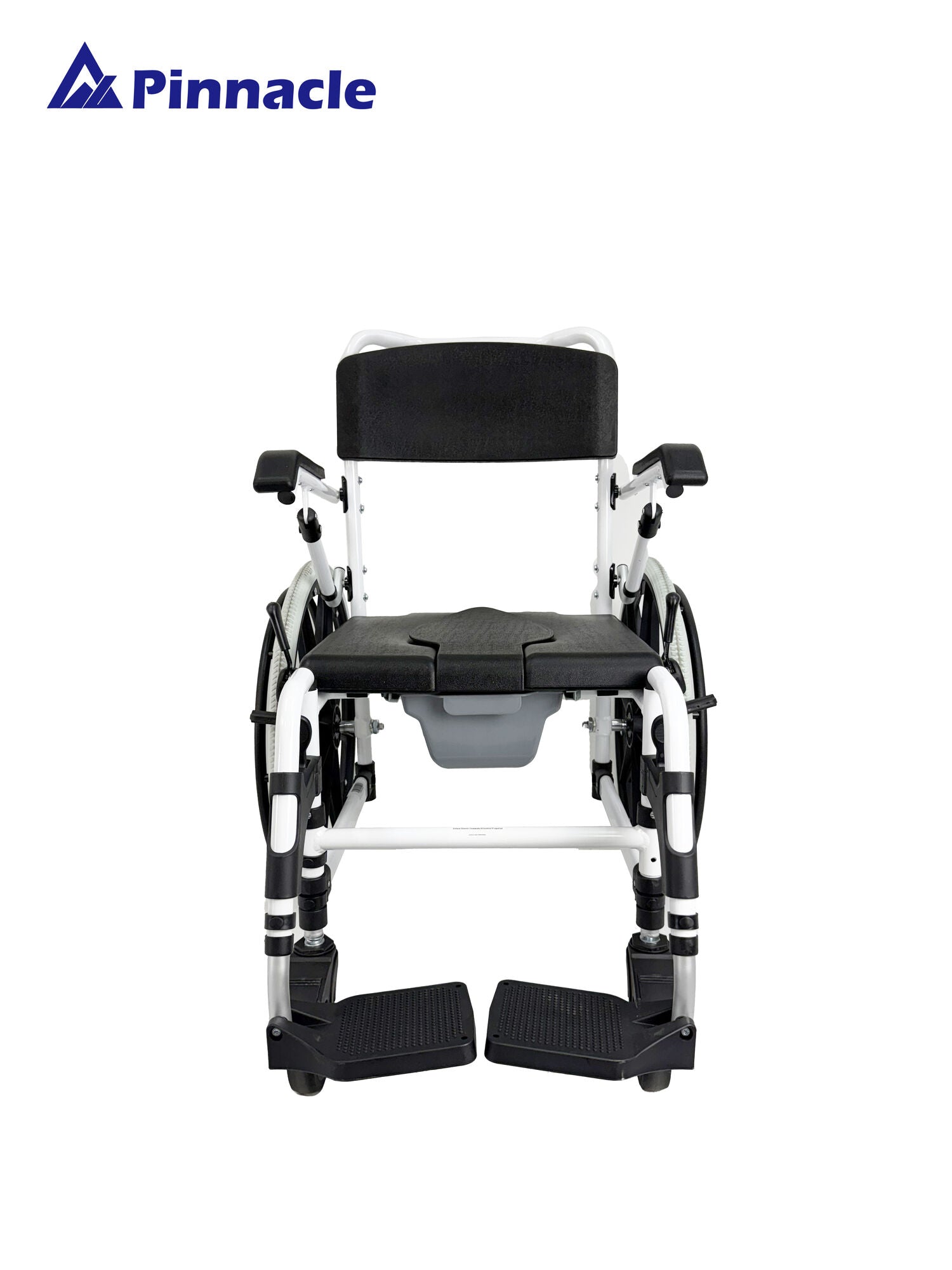 Able-Living Height-Adjustable Shower Commode - Home Care, Flip-Up Armrests, 125kg Capacity