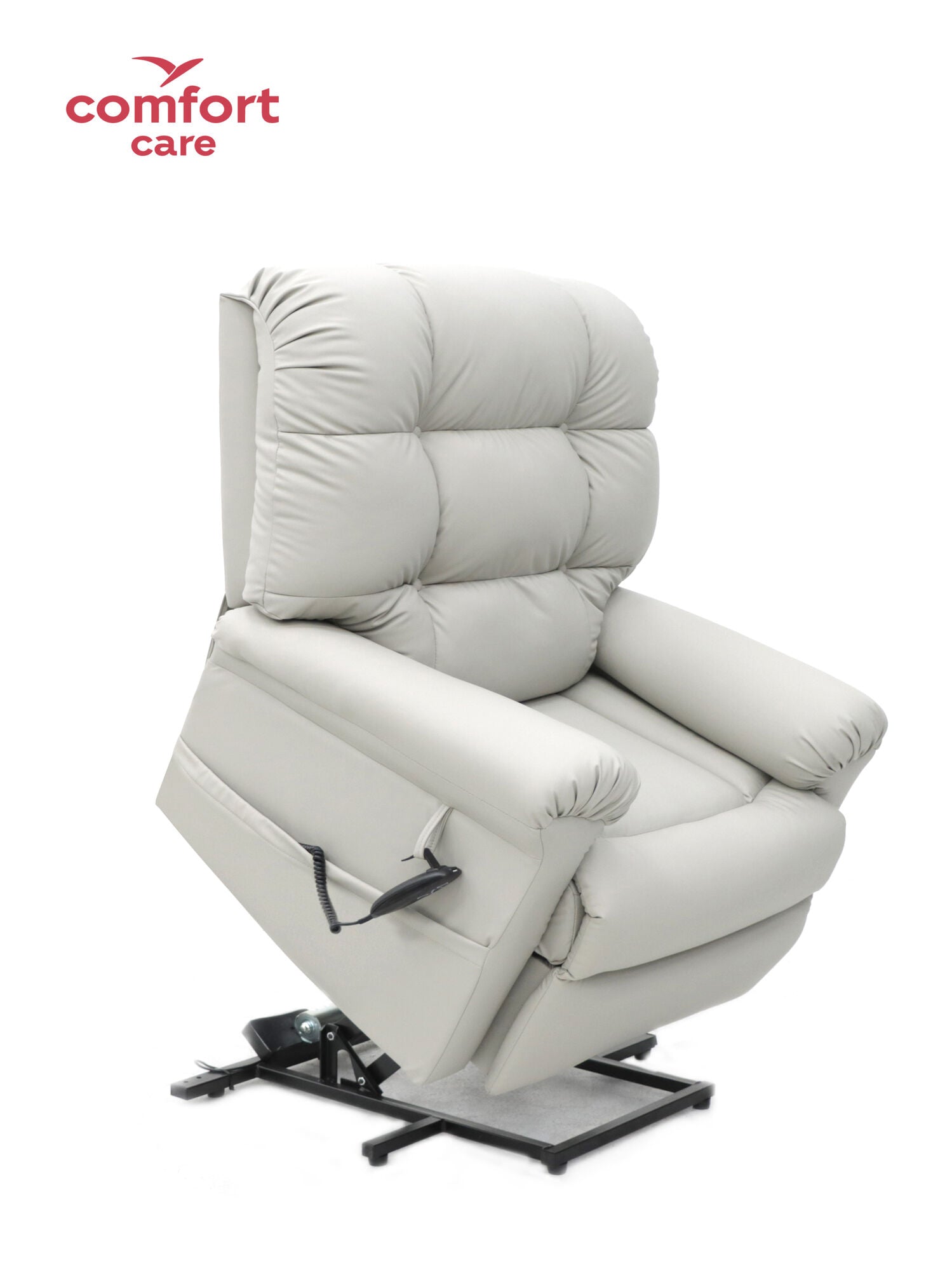Able-Living Dual-Motor Tech Leather Lift Recliner - Daily Comfort, Memory Foam, Okin Motors