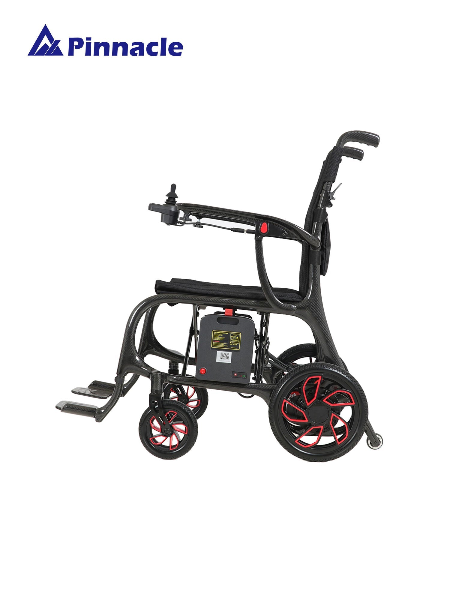 Able-Living Carbon Fibre Electric Wheelchair - Compact Travel, Dual 220W Motors