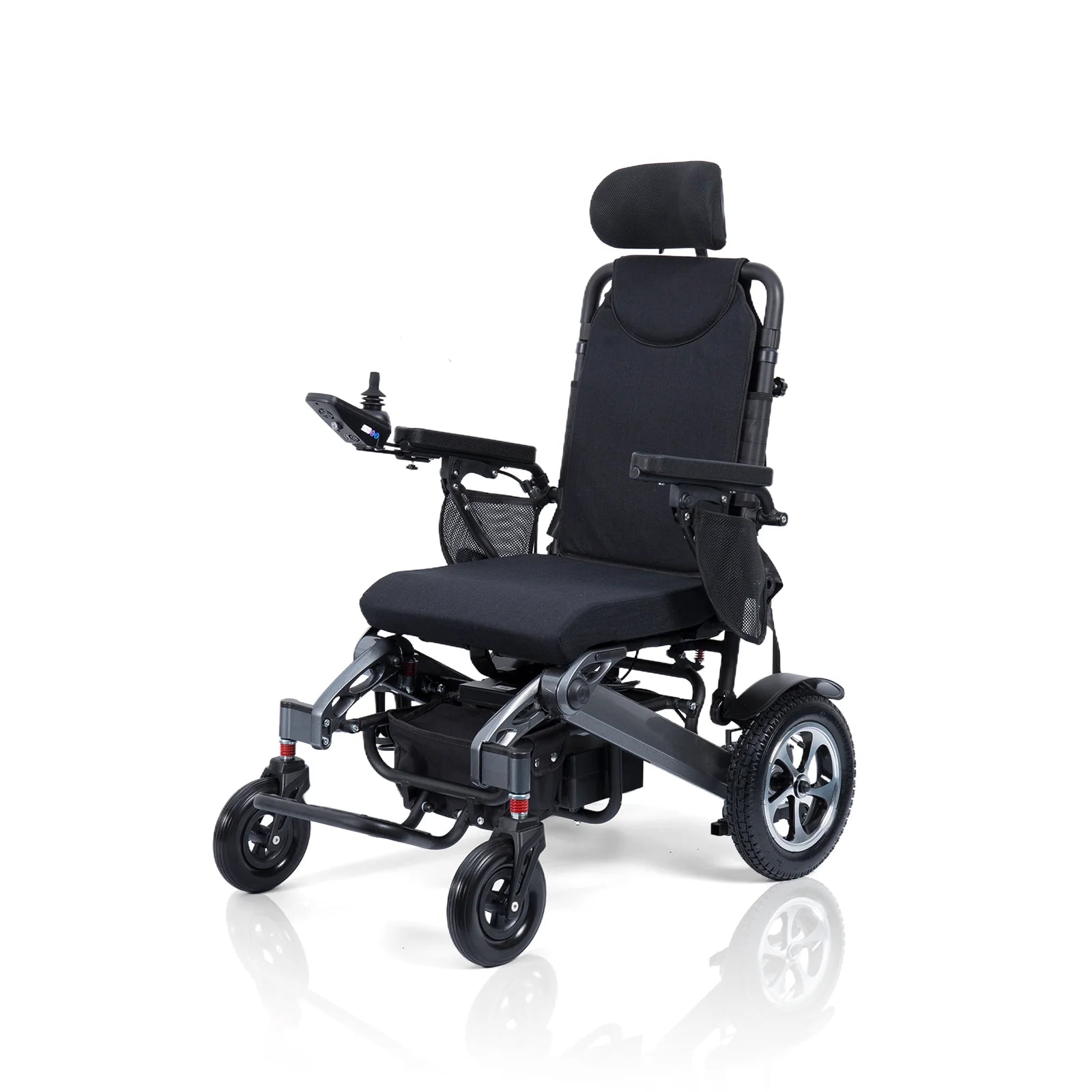 Able-Living Automatic Folding Electric Wheelchair - Independent Travel, Remote Control, Suspension