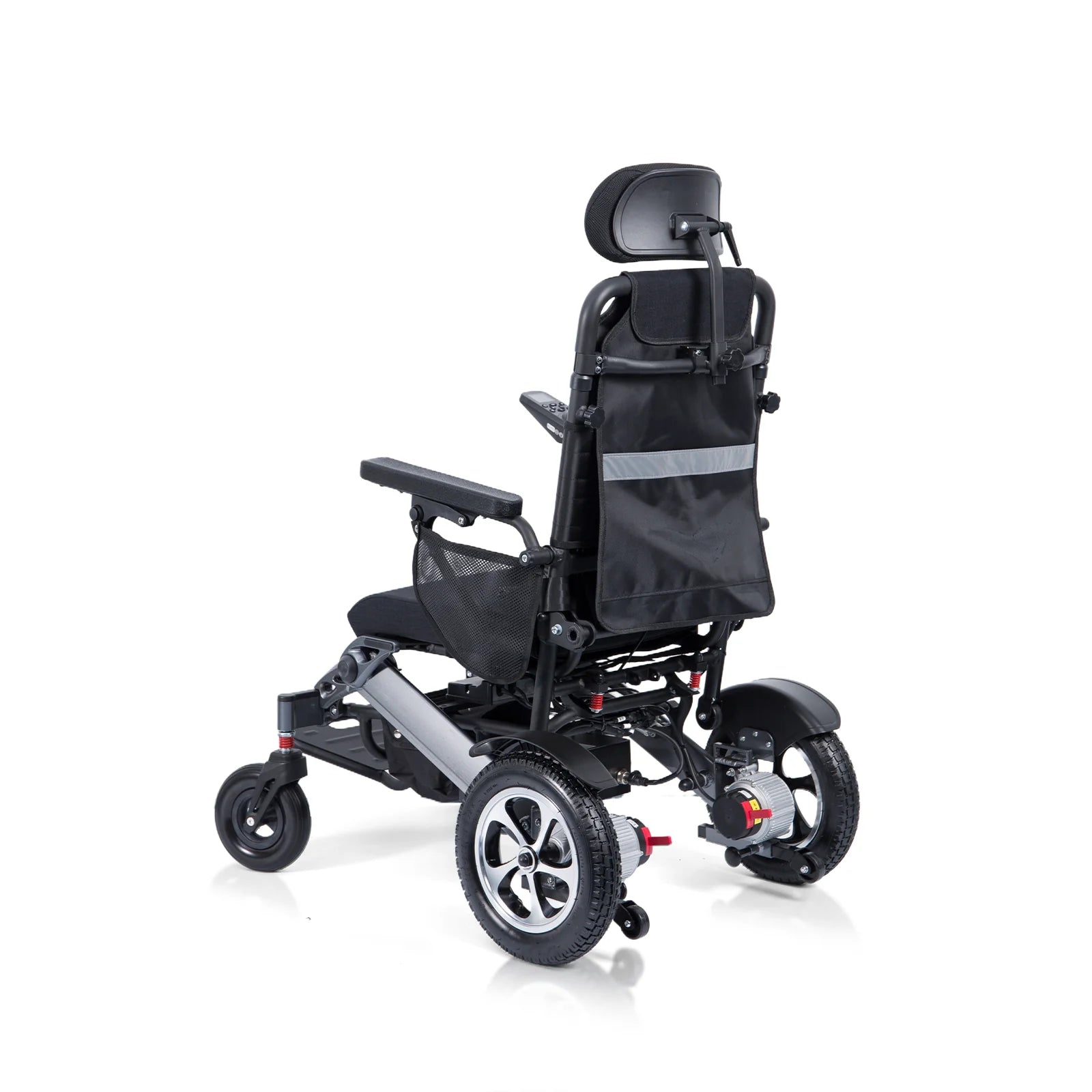 Able-Living Automatic Folding Electric Wheelchair - Independent Travel, Remote Control, Suspension