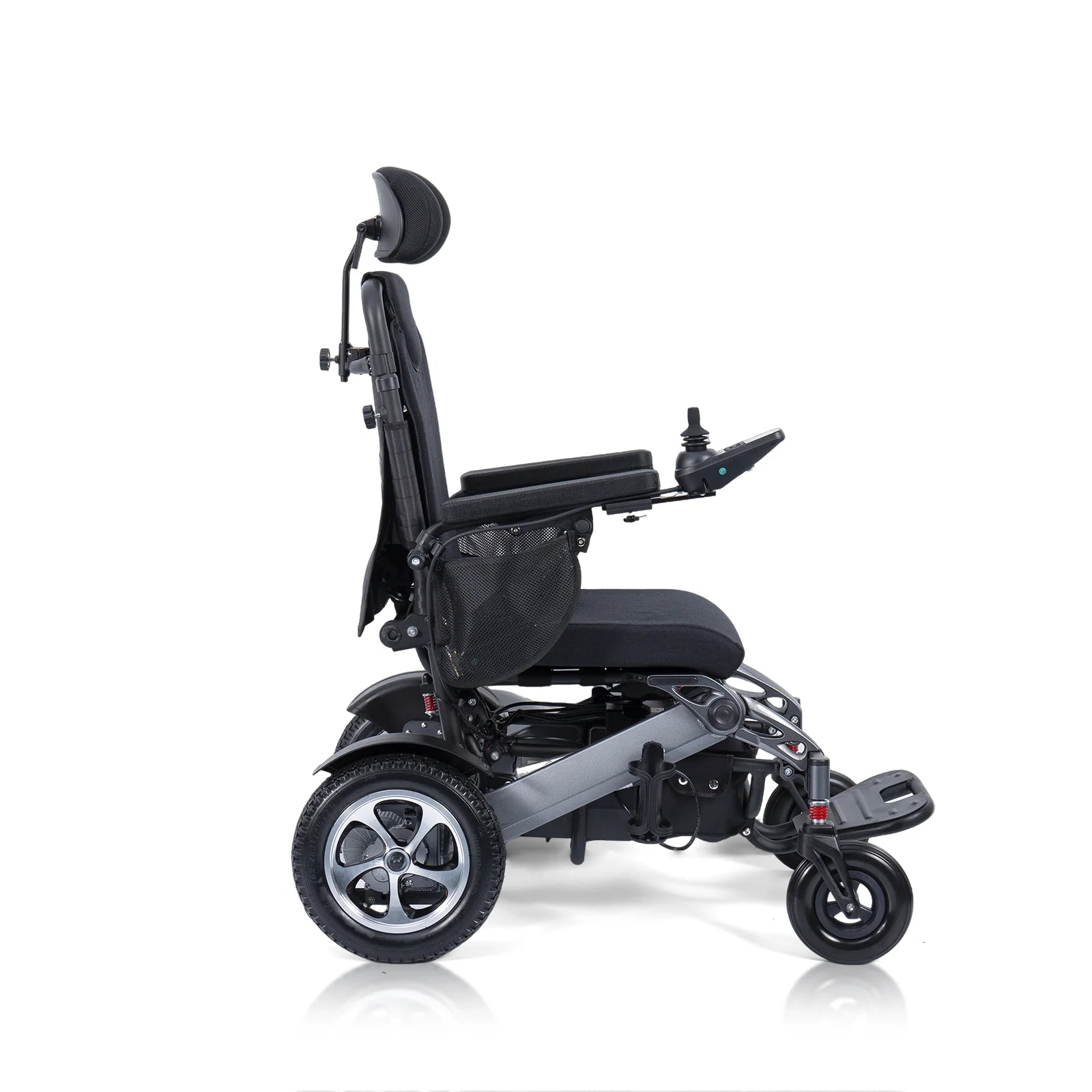 Able-Living Automatic Folding Electric Wheelchair - Independent Travel, Remote Control, Suspension