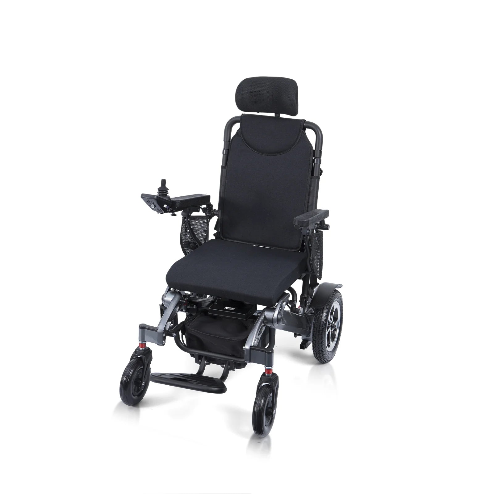 Able-Living Automatic Folding Electric Wheelchair - Independent Travel, Remote Control, Suspension