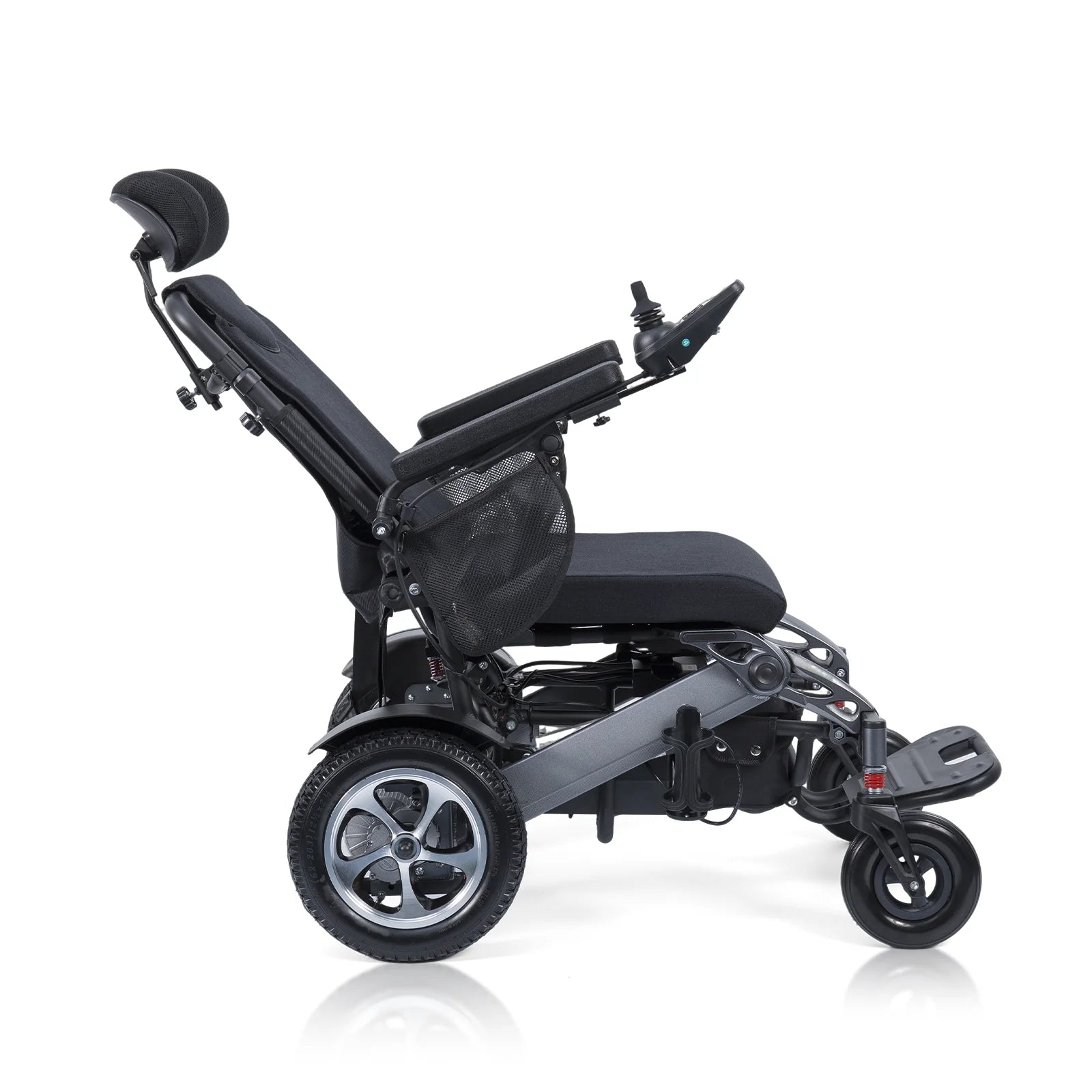 Able-Living Automatic Folding Electric Wheelchair - Independent Travel, Remote Control, Suspension