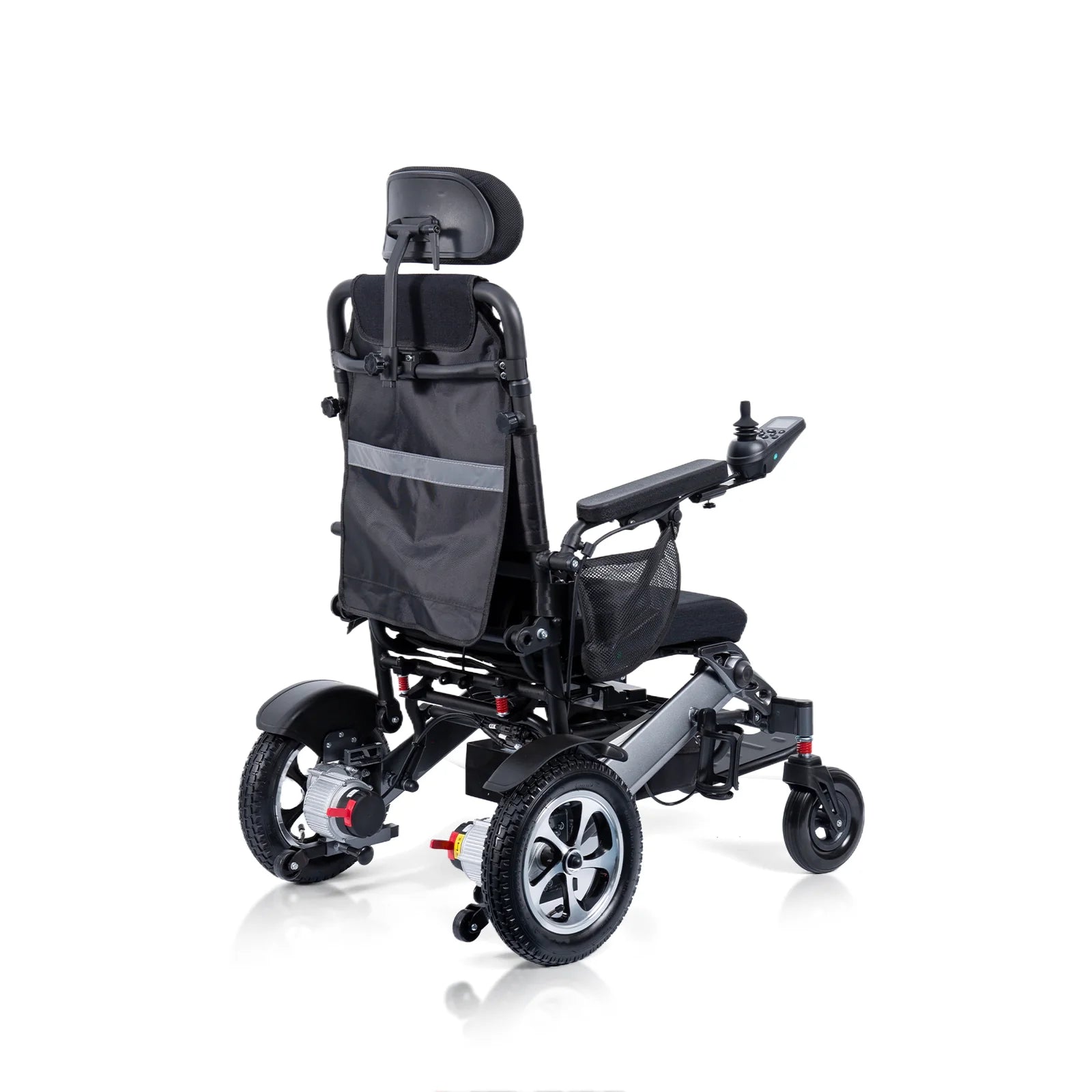 Able-Living Automatic Folding Electric Wheelchair - Independent Travel, Remote Control, Suspension