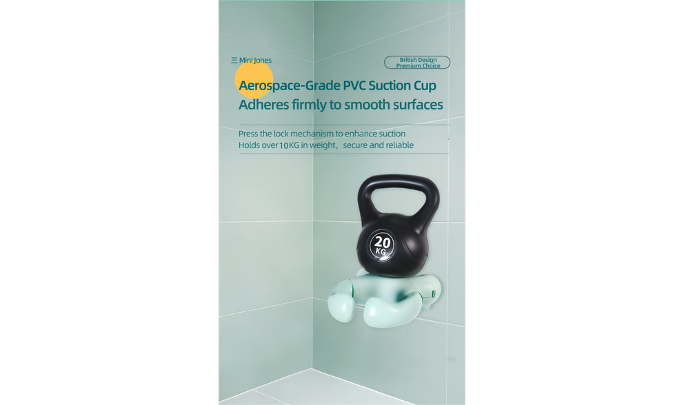 Livara Wall-Mounted Baby Bath Stand - Daily Comfort, Suction Cup Mount, Water-Resistant Build
