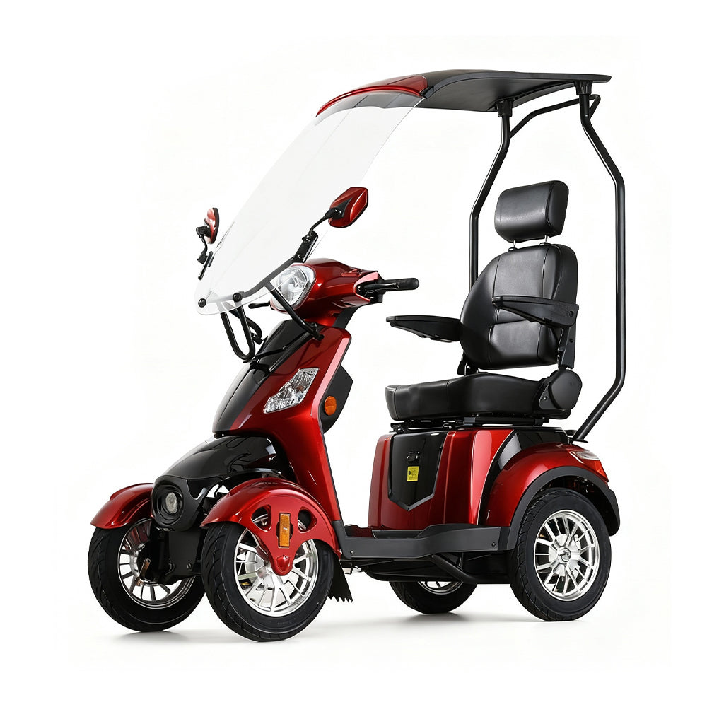 Livara B03B Electric Mobility Scooter with Canopy - 500W, 60V 20Ah image 1