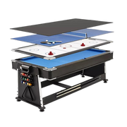 Livara Convertible Game Table - Family Fun, 4-in-1 Play, MDF Frame