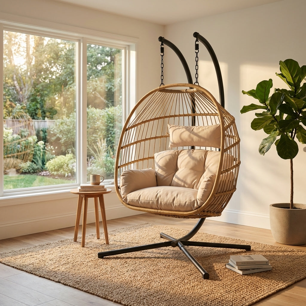 Livara CozyNest Double Egg Chair product image