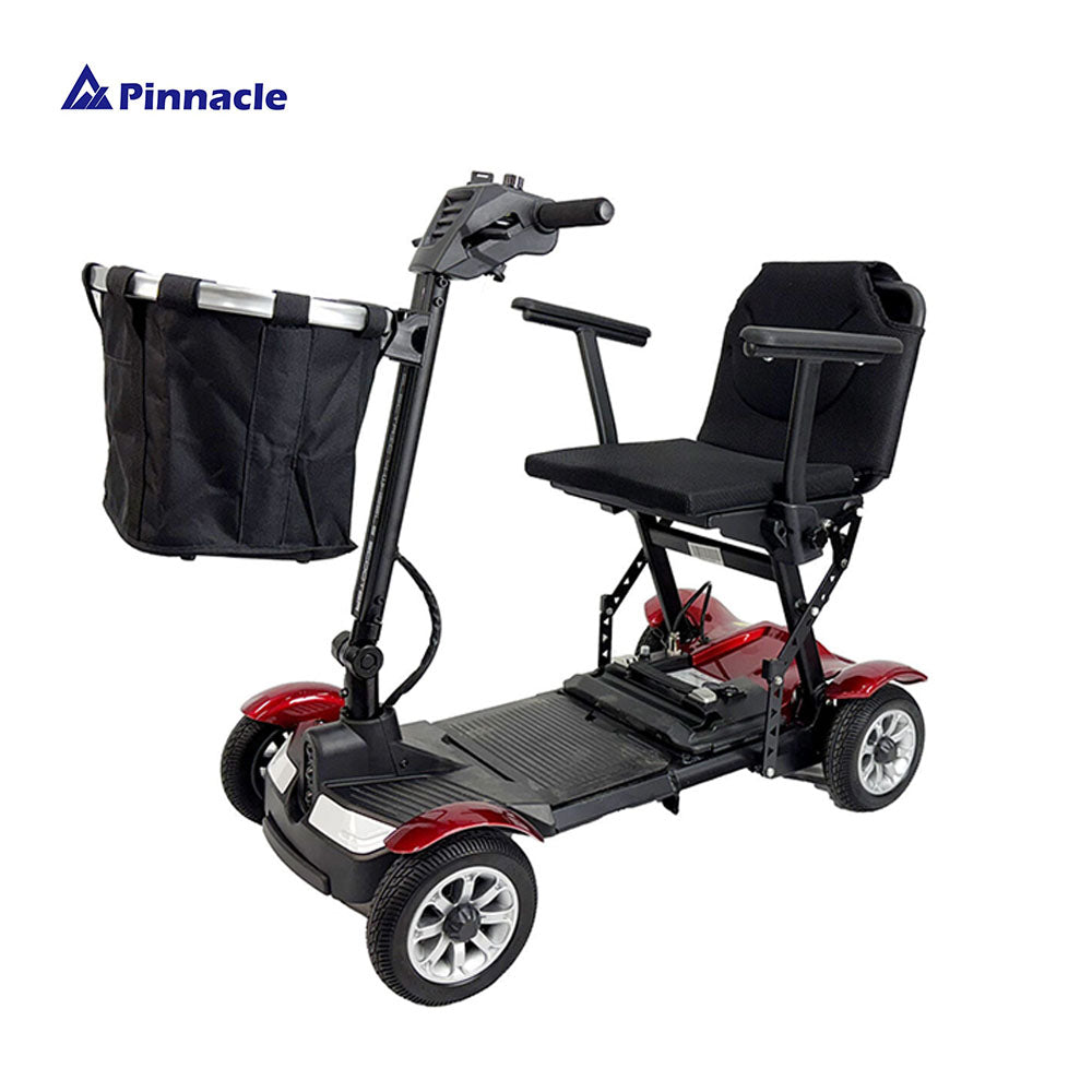 ZoomFlex Foldable Mobility Scooter with Shock Absorption, Compact Design & Long Range