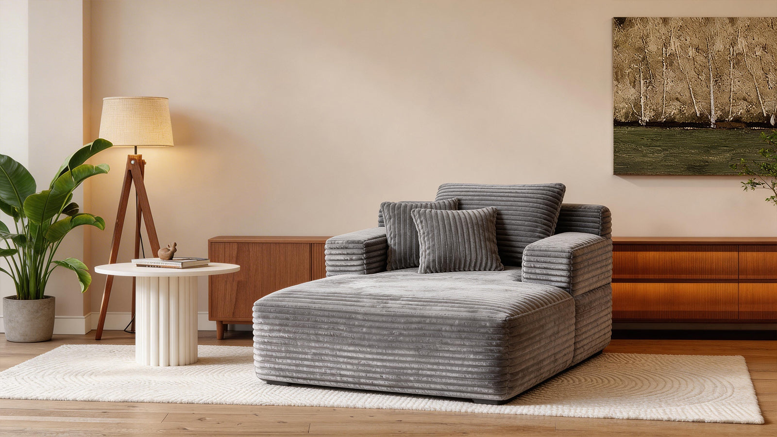 Livara Modular High-Density Foam Corner Sofa - Modern Living Room, Cloud Comfort