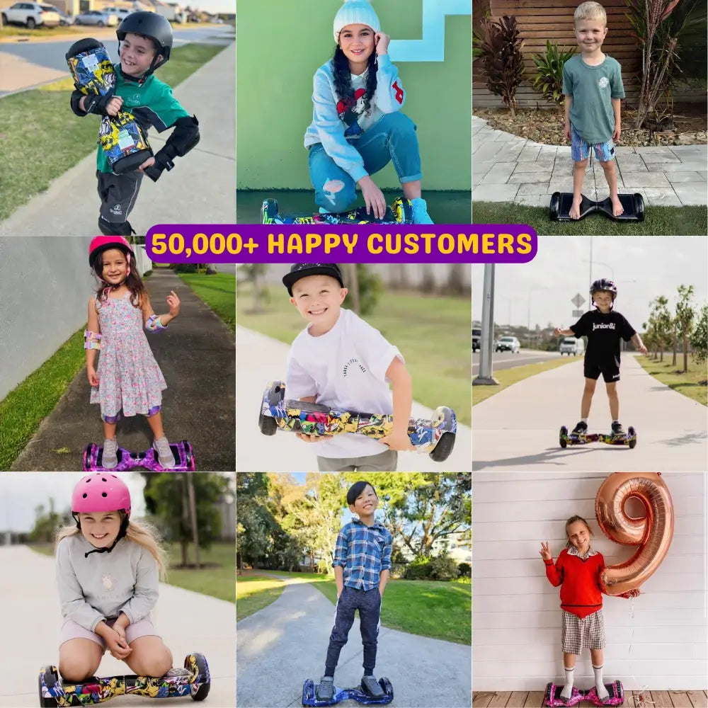 Elektra Self-Balancing Hoverboard - Family Fun, 16km/h with Bluetooth