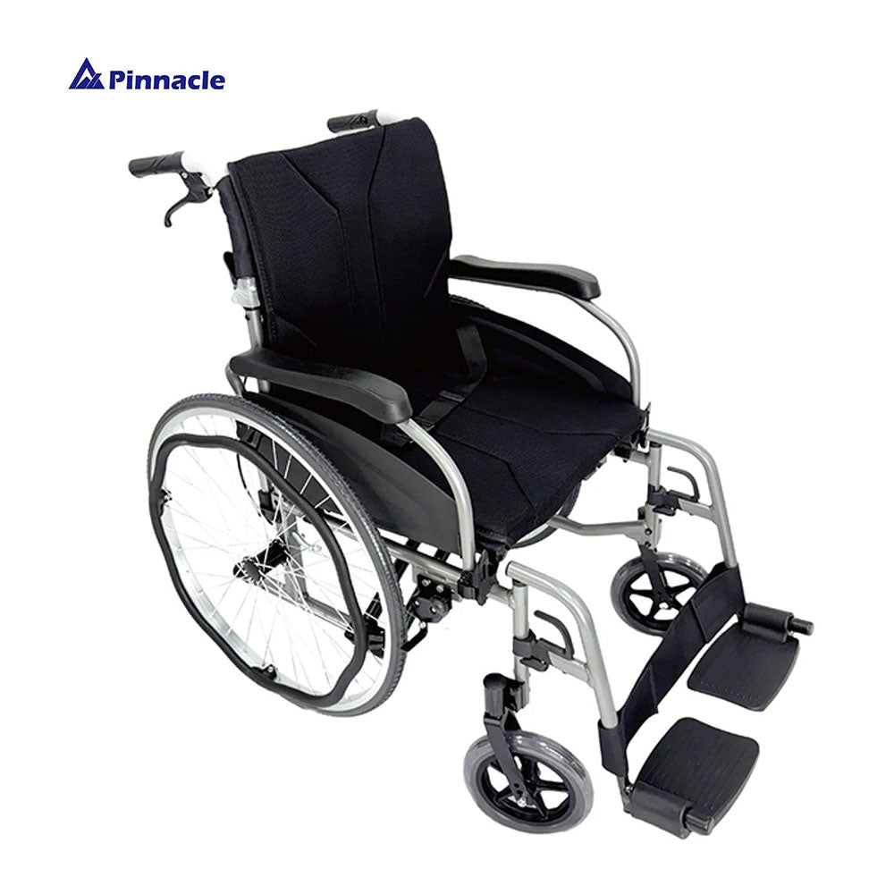 ErgoMove Self-Propelling Wheelchair | Ultralight 13.5kg | Padded Contoured Seat | 115kg Capacity