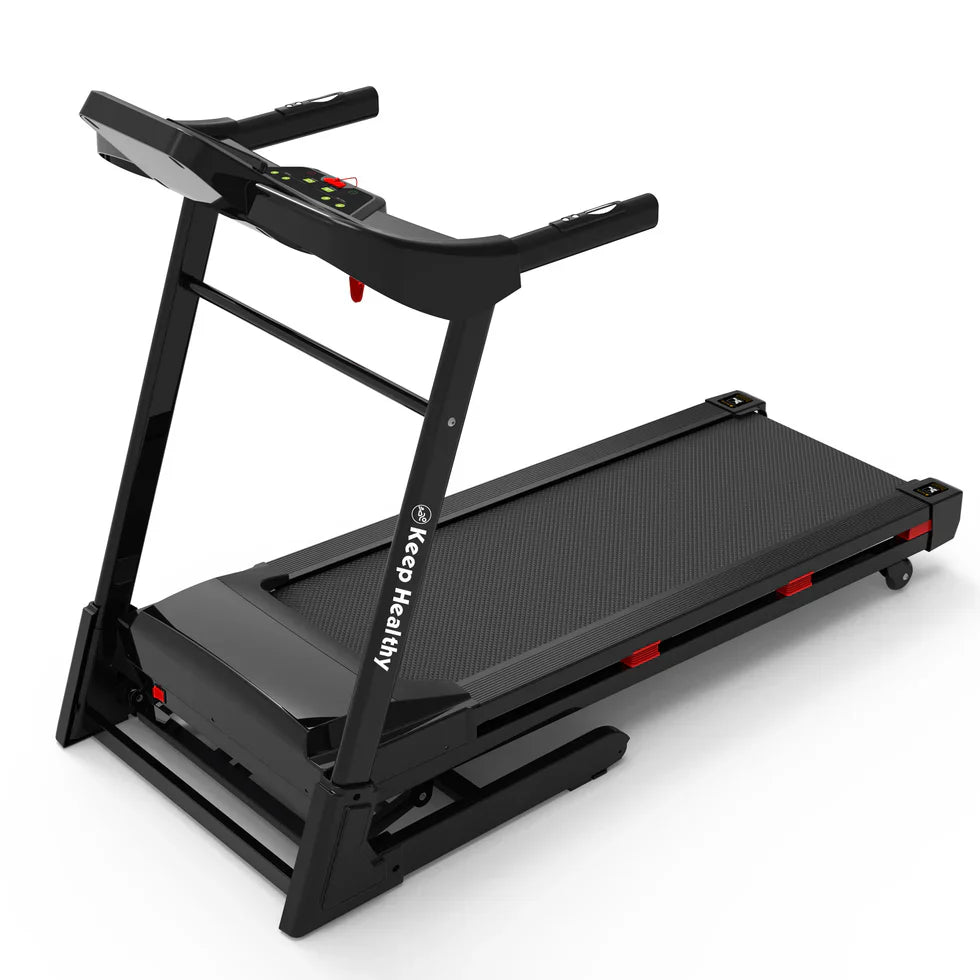 Livara Auto-Incline Running Treadmill - Cardio Workout, Bluetooth Music, Fitshow App