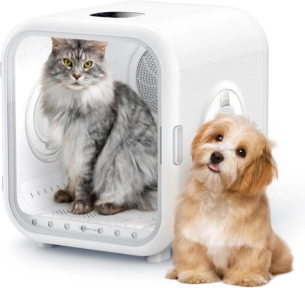 Livara 62L Intelligent-Airflow Pet Dryer Box - Pet Comfort, Professional-Grade Drying