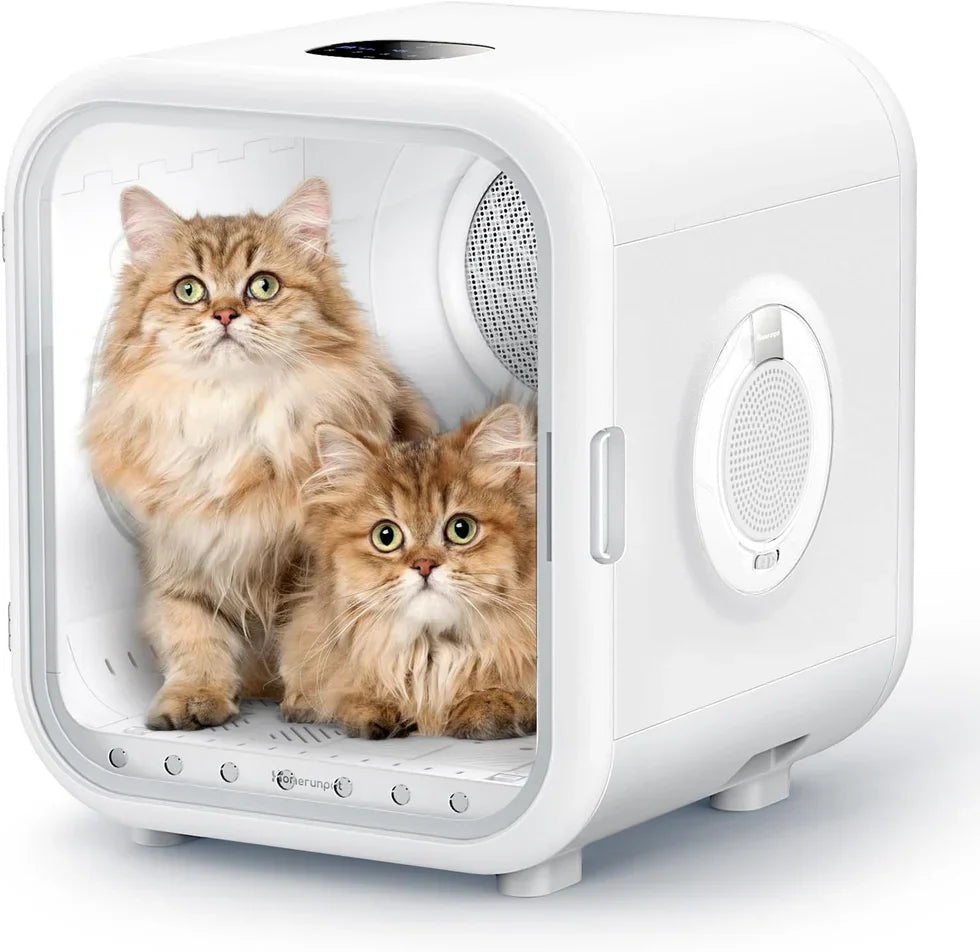 Livara 62L Intelligent-Airflow Pet Dryer Box - Pet Comfort, Professional-Grade Drying