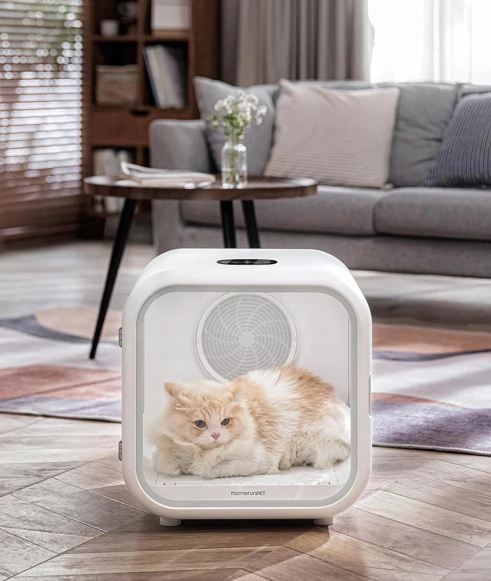 Livara 62L Intelligent-Airflow Pet Dryer Box - Pet Comfort, Professional-Grade Drying