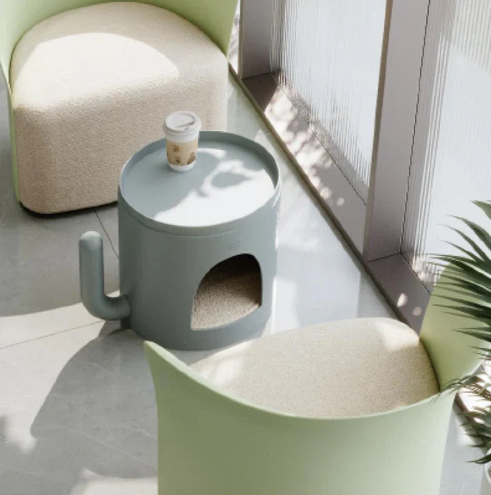 Livara Lightweight Multifunctional Pet Side Table - Apartment Living, Pet Cabin