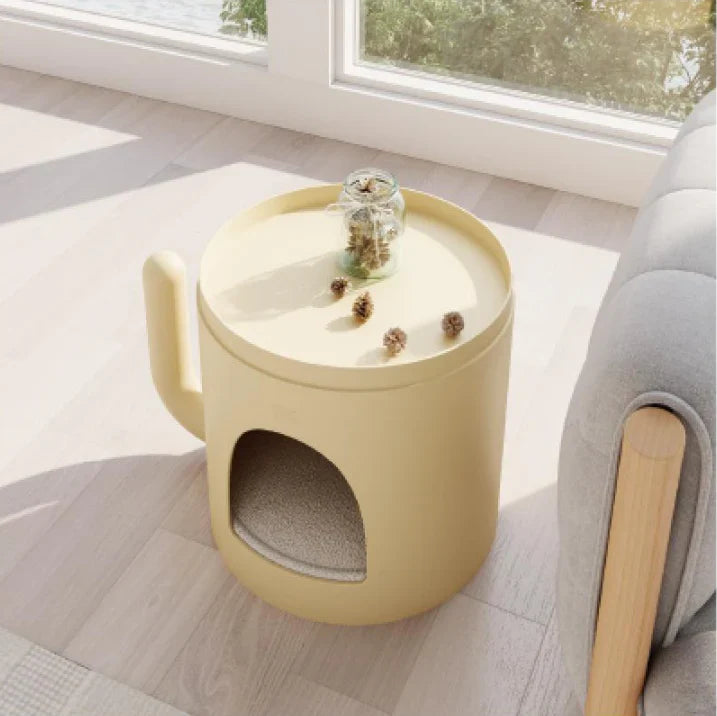 Livara Lightweight Multifunctional Pet Side Table - Apartment Living, Pet Cabin