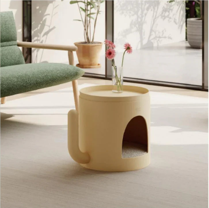 Livara Lightweight Multifunctional Pet Side Table - Apartment Living, Pet Cabin