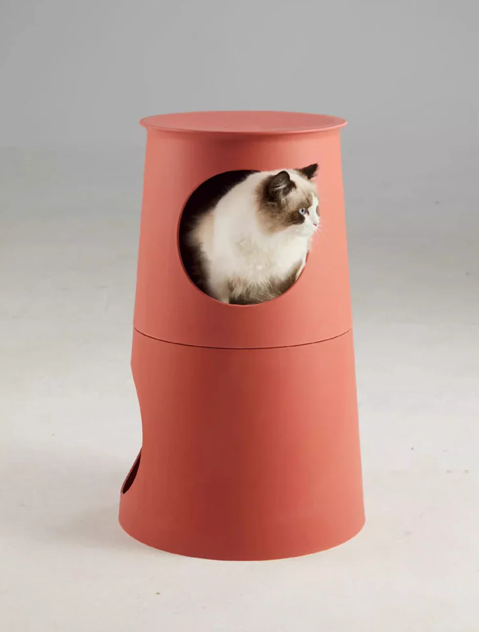 Livara UV-Resistant Pet Cabin Side Table - Apartment Living, Bar Stool Function
