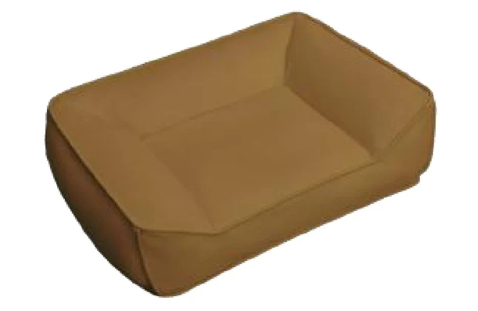 Livara Scratch-Resistant Faux Leather Pet Sofa Bed - Pet Comfort, PP Cotton Cushion