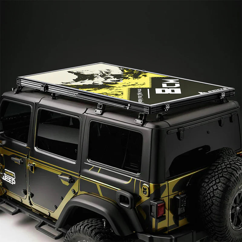 Livara Lightweight Aluminium Hard Shell Roof Top Tent - Off-Road Adventure, Slim Profile