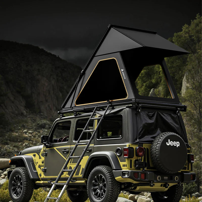Livara Lightweight Aluminium Hard Shell Roof Top Tent - Off-Road Adventure, Slim Profile