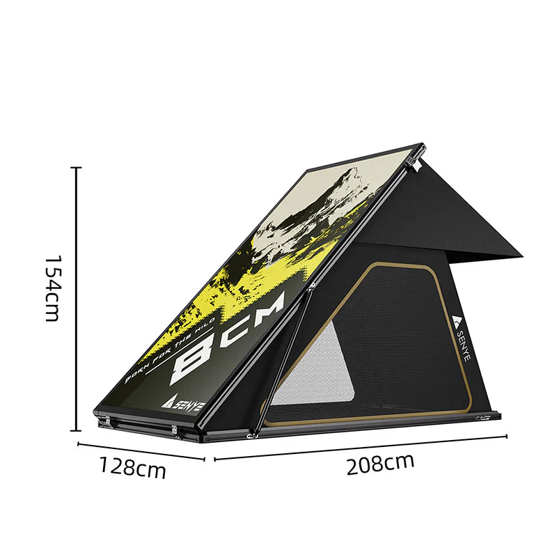 Livara Lightweight Aluminium Hard Shell Roof Top Tent - Off-Road Adventure, Slim Profile