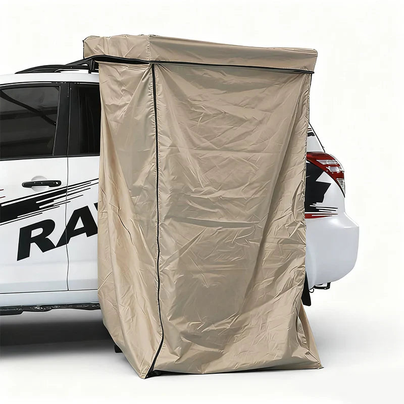 Livara 420D Oxford Car Side Shower Tent - Camping & Travel, Privacy Shelter