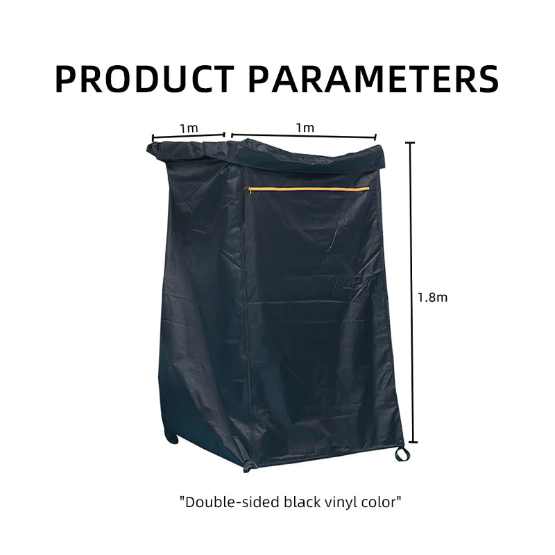 Livara 420D Oxford Car Side Shower Tent - Camping & Travel, Privacy Shelter