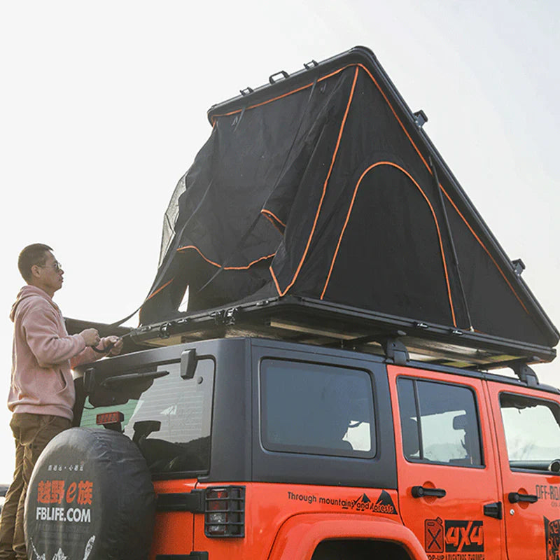 Livara ABS Hard Shell Roof Top Tent - Off-Road Adventure, Wind-Resistant Design