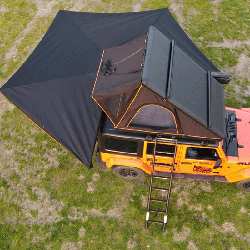 Livara ABS Hard Shell Roof Top Tent - Off-Road Adventure, Wind-Resistant Design