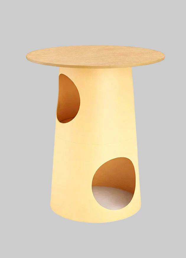 Livara UV-Resistant Multifunctional Cat Side Table - Pet Comfort, Scratch-Friendly Design