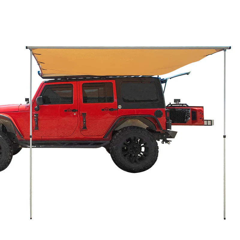 Livara 420D Oxford Car Side Awning - All-Weather Use, UPF50+ Sun Protection