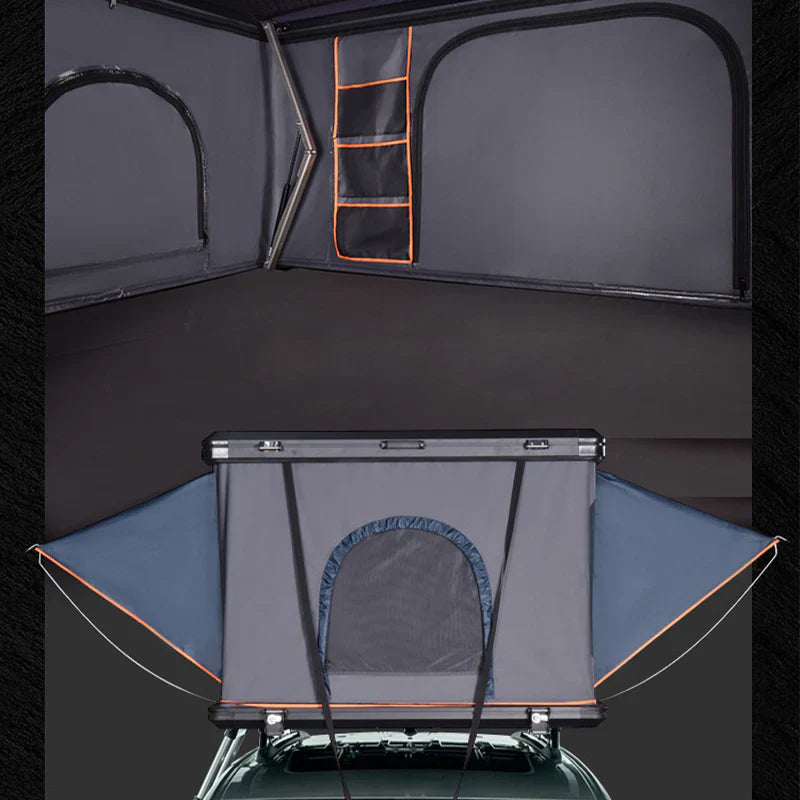 Livara Waterproof Flip Roof Top Tent - Off-Road Adventure, PU3000mm Rating