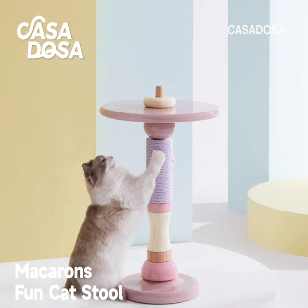 Livara Modular Wood Cat Activity Table - Modern Living Room, DIY Configuration