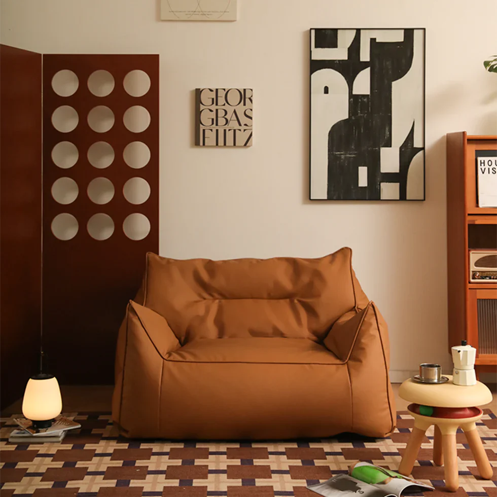 Livara Pet-Proof Leatherette Sofa - Modern Living Room, Scratch-Resistant Finish