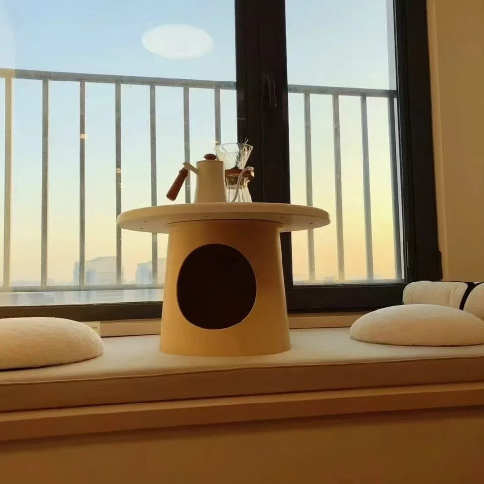Livara UV-Resistant Multifunctional Cat Side Table - Pet Comfort, Scratch-Friendly Design