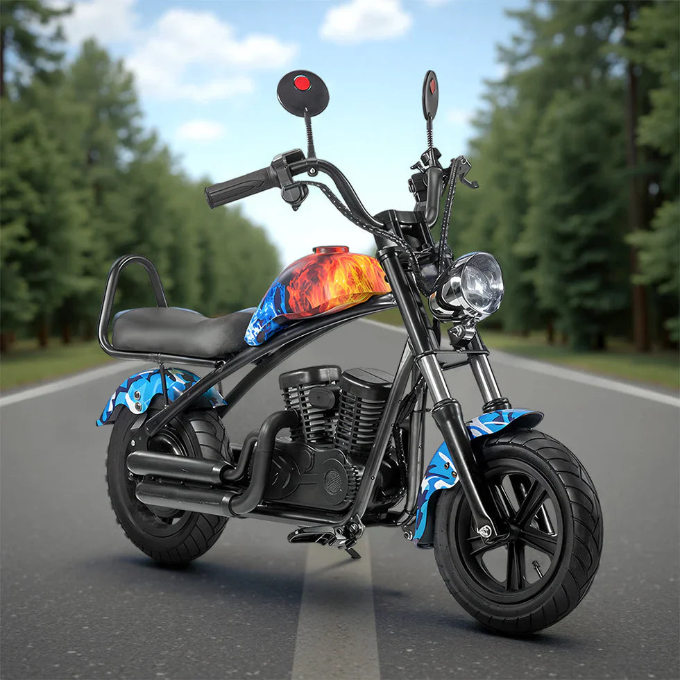 Livara 180W Electric Ride-On Motorcycle - Backyard Fun, Brushless Motor, Bluetooth